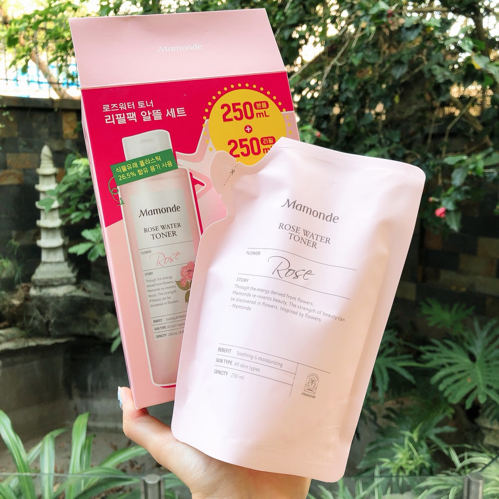 [Dạng Túi] Túi Toner Mamonde Rose 250ml tách ra từ set Mamonde 250+250ml | BigBuy360 - bigbuy360.vn