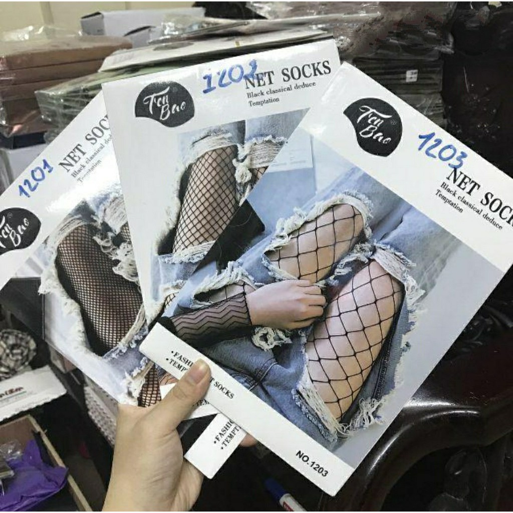 Quần Tất Lưới Thời Trang Tenbao