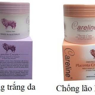 Kem nhau thai cừu Careline Lanolin Cream Úc