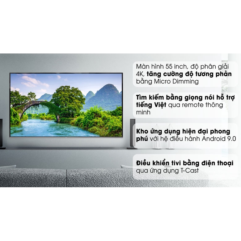 Smart Tivi TCL 4K 55P618 55 inch UHD