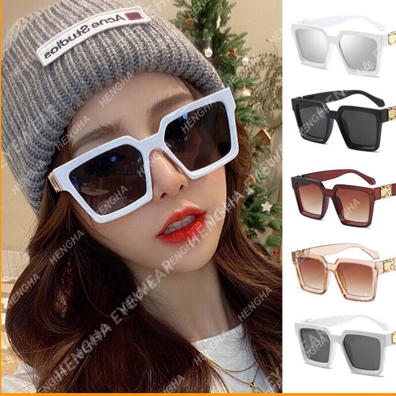 Mắt kính râm màu trắng