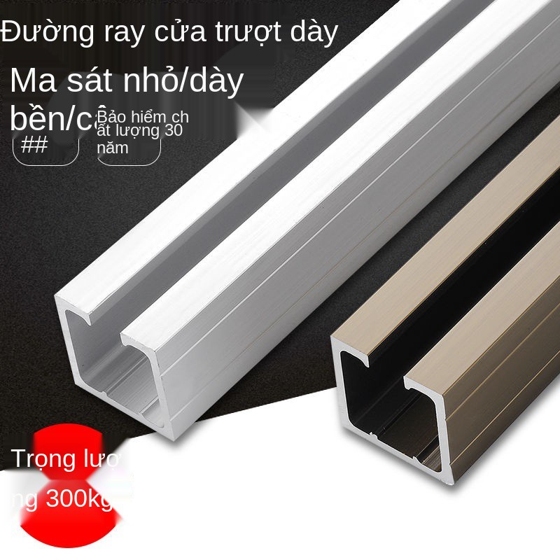 cửa trượt ray kính gỗ cứng gấp ròng rọc treo bánh xe dẫn hướng