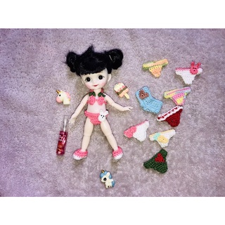 Quần chip xinh cho búp bê baboliy, búp bê 16cm