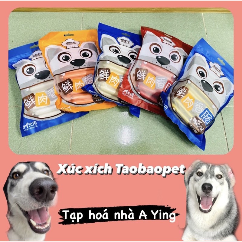 Xúc xích cho chó mèo Taobao Pet gói 30 cây