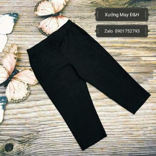 Quần Legging lửng chất umi đẹp