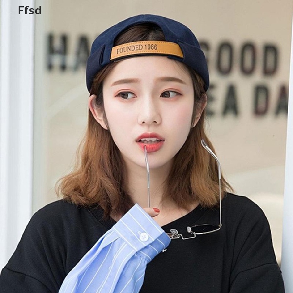 {Ffsd} Mũ Bóng Chày Không Vành Có Thể Điều Chỉnh Chữ Cái Cho Nam Và Nữ Bán Chạy