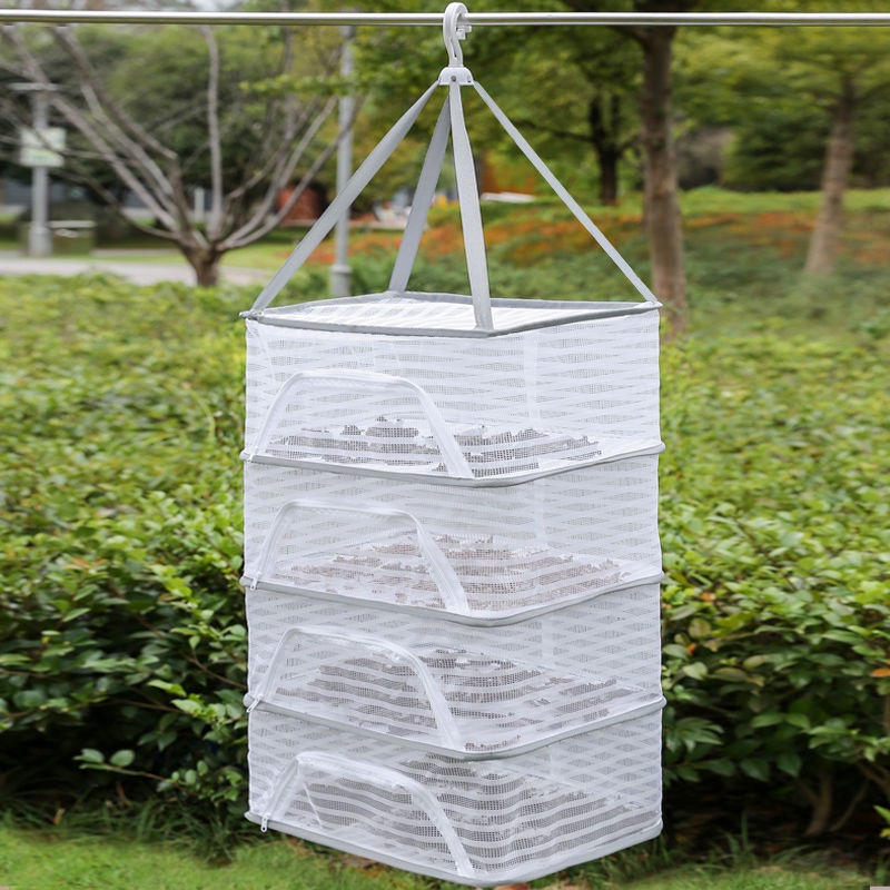 Fish/Vegetables Folding Fish/Vegetable Drying Mesh Cage