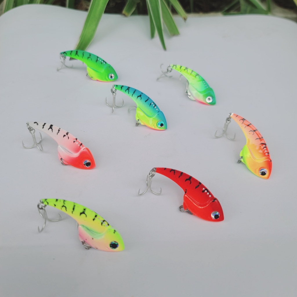 Combo 3 Mồi cá sắt câu lóc Orichi + Cicada + fishen loại 10g chuẩn thái lan
