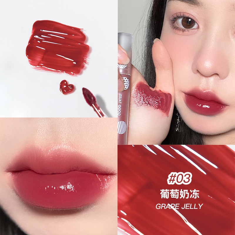 Son Tint GOGOTALES Đá Băng Ice Transparent Mirror Lipgloss GT240 - GOGO TALES