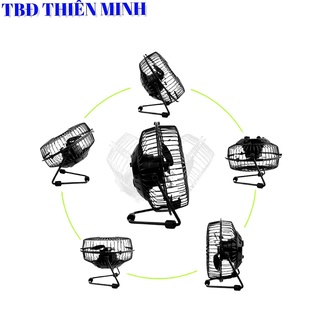 QUẠT LỒNG SẮT MINI CÓ CỔNG USB ĐỂ BÀN