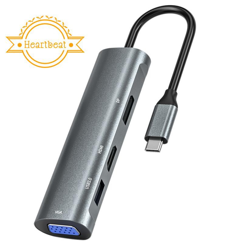 Bộ Chia Cổng Hdmi + Vga + Usb 2.0 4 Trong 1 Cho Máy Tính