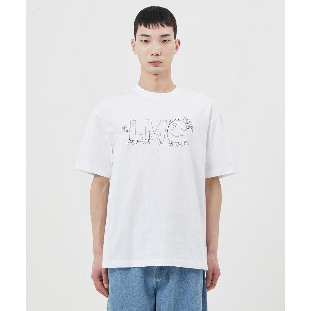 Áo phông tay ngắn LMC tay ngắn unisex chính hãng. Áo thun trắng trẻ trung, thoáng mát và thoải mái