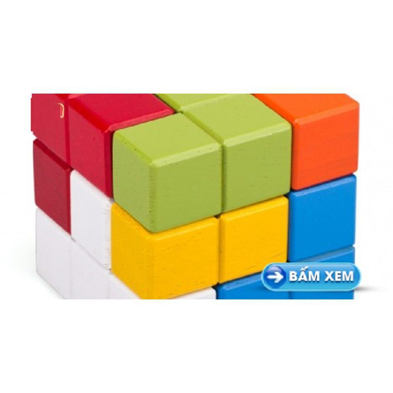 Bộ Đồ Chơi Xếp Rubik 7 Màu Winwintoys 60132 – tạo cho bé sự khéo léo nhanh nhạy