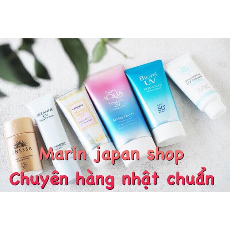 (SALE 350k -&gt; 235k )KEM LÓT CHỐNG NẮNG-MERMAID SKIN GEL UV CANMAKE NHẬT BẢN