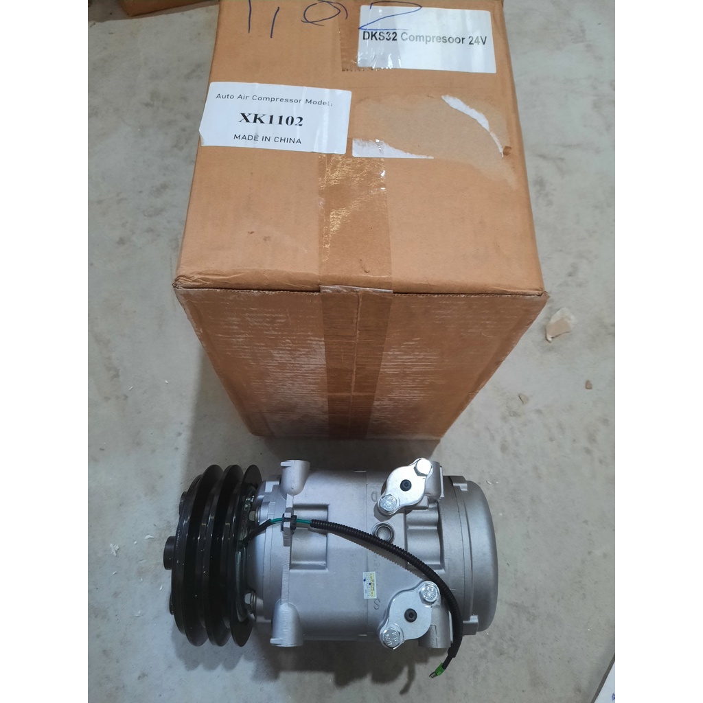 Sản phẩm gia đình làm: Lốc điều hòa XK1102 lắp xe khách DKS32 bích thân