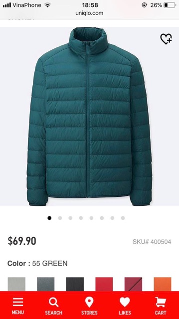 Áo lông vũ uniqlo