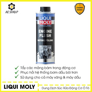Súc Động Cơ Liqui Moly Cho Xe Ô Tô 500ml [Chính Hãng]