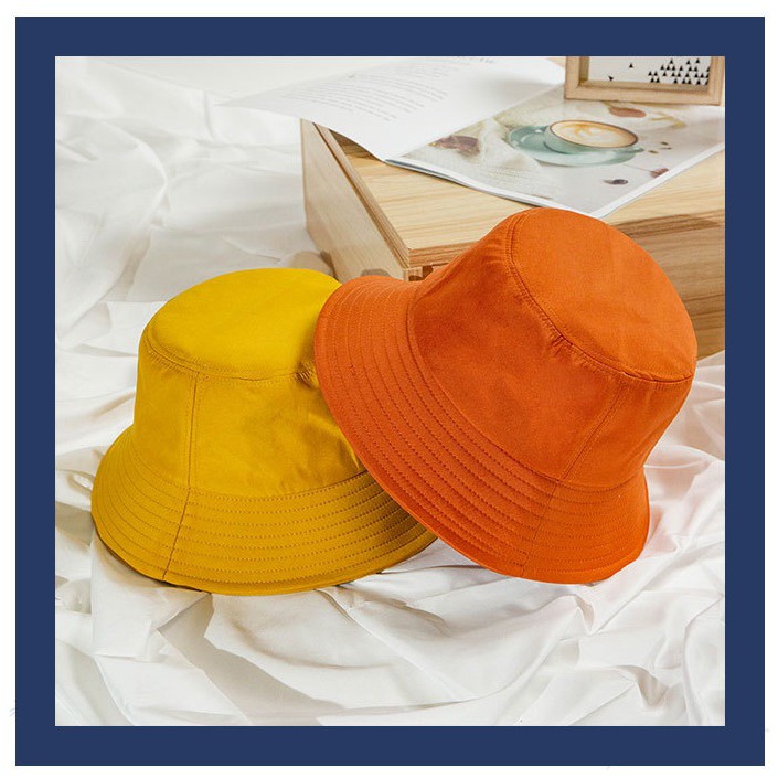[Freeship] Mũ bucket trơn các màu