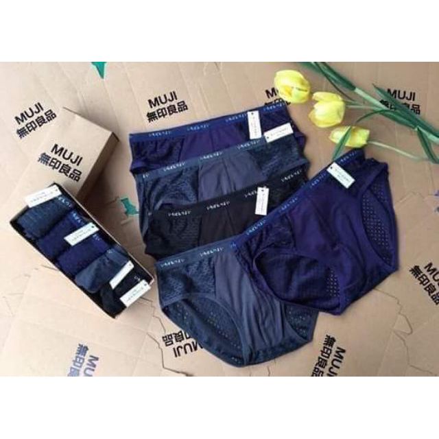 Combo 2 Quần lót nam thông hơi Muji nhật loại 1