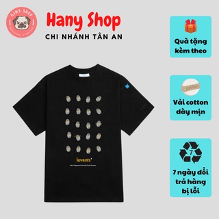 Áo thun Tee Levents Finger Print Logo Nam nữ Full tag Hany Shop