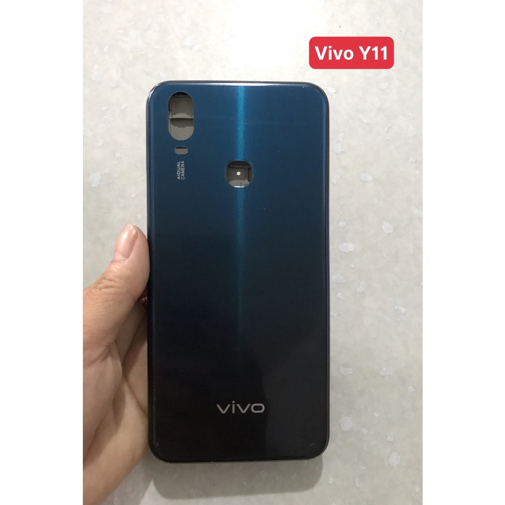 Bộ Vỏ Sườn VivoY11 ZIN Hàng Cao Cấp kèm kính camera ,nút bấm