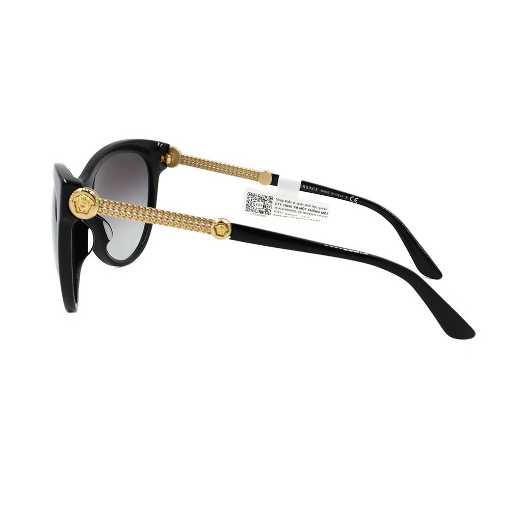 Kính mát nam nữ thời trang Versace VE4292A chính hãng, thiết kế dễ đeo bảo vệ mắt