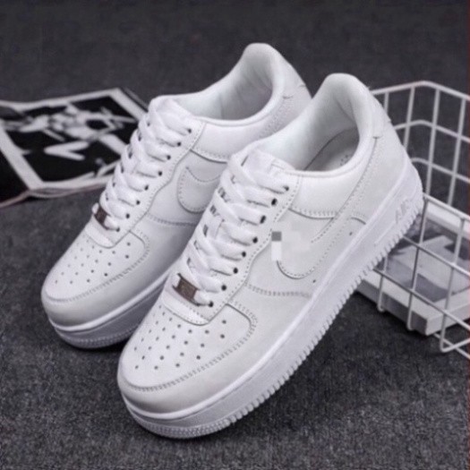 Giày thể thao Nam Nữ - Giày nike  aff1  Trắng Full