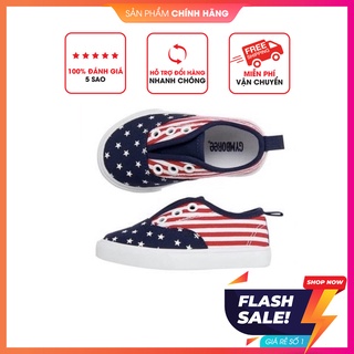 Giày đế mềm cờ mỹ gymboree cho bé, giày cao cấp nhập khẩu, chiều dài giày 20cm