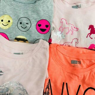 Áo thun crazy 8 bé gái sz 4-14y