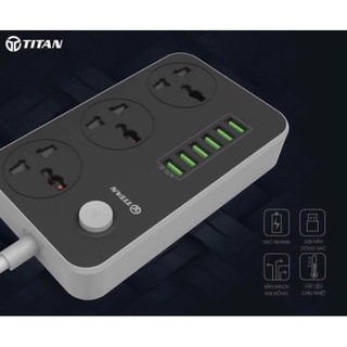 Ổ Điện Thông Minh TITAN - CD01 (Bảo Hành 12 Tháng)