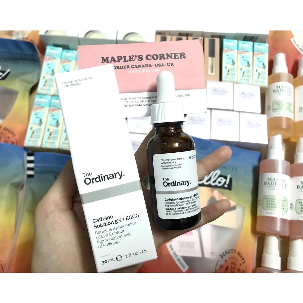 Serum Dưỡng Mắt The Ordinary Caffeine Solution 5% + EGCG