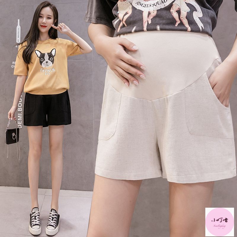 Quần Short Dáng Rộng Lưng Thấp Size M-4Xl Thời Trang Cao Cấp Dành Cho Bà Bầu