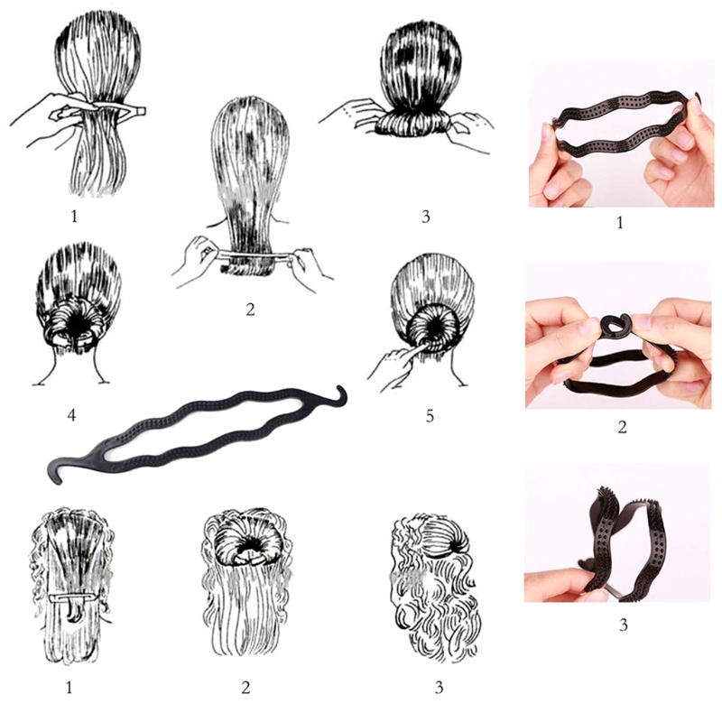 Bộ Dụng Cụ Tết Tóc Nhanh Chóng Thần Kỳ 19x