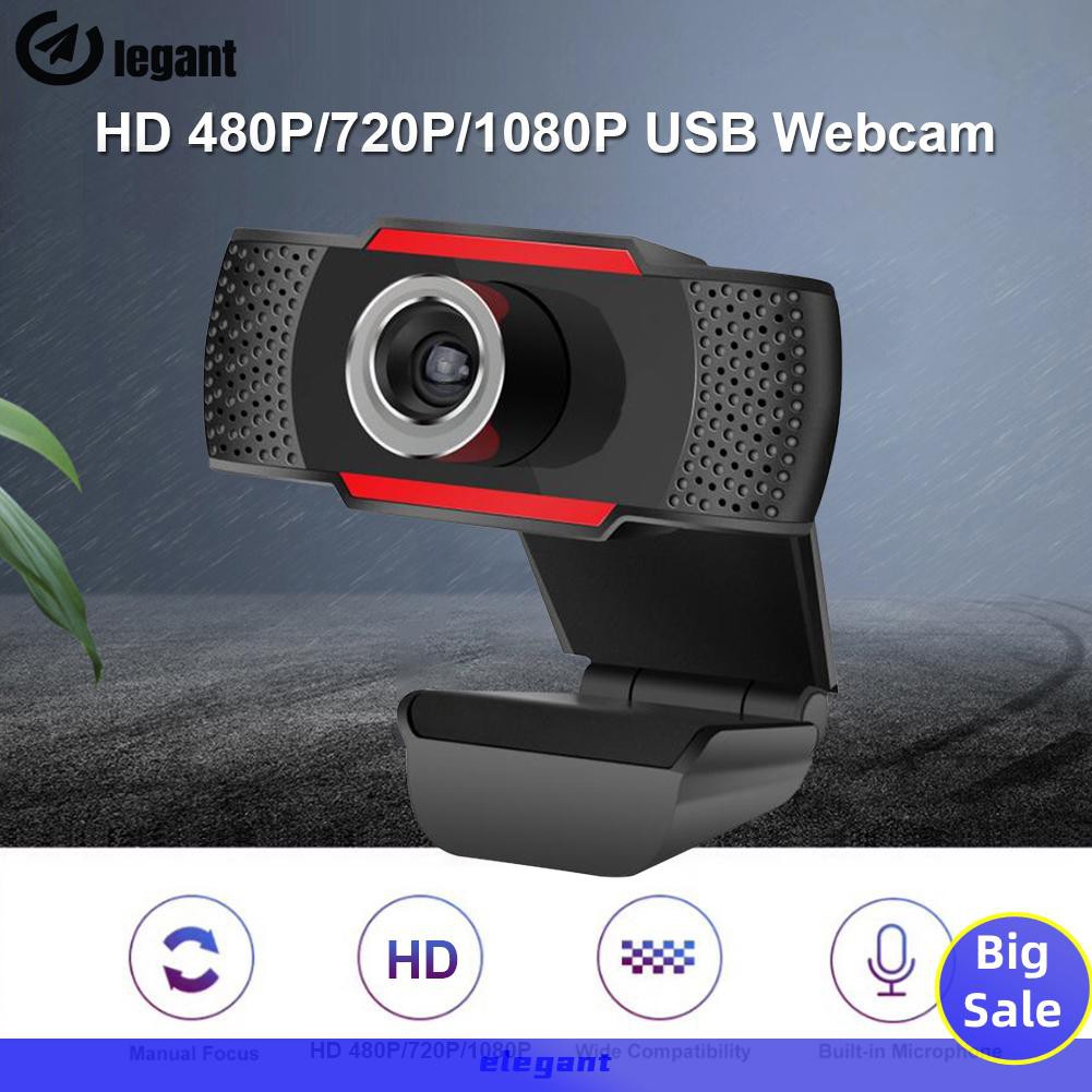 Webcam Egxt2 Hd 480p 720p 1080p Kèm Micro Kết Nối Usb | BigBuy360 - bigbuy360.vn