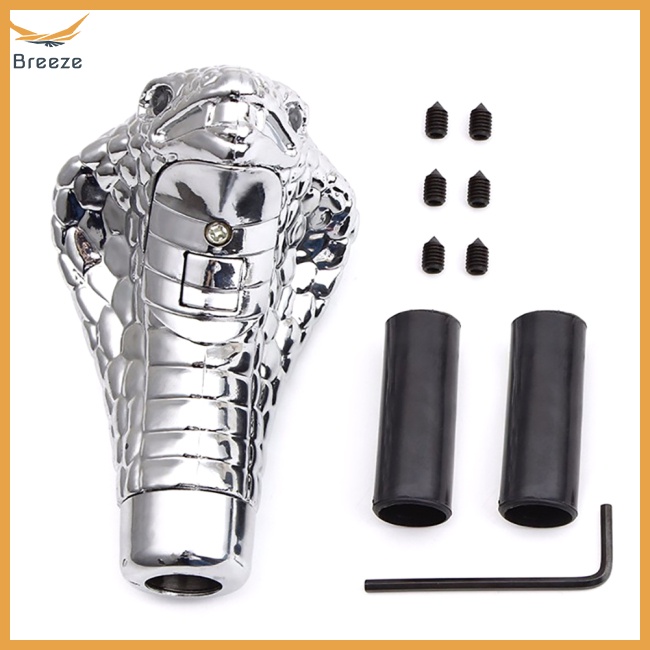 Cần Sang Số Xe Hơi Hình Rắn Hổ Mang Có Đèn LED Độc Đáo
