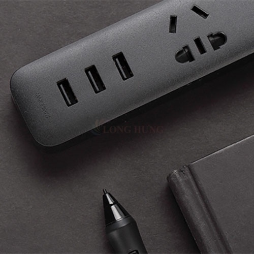 Ổ cắm điện Xiaomi Mi Power Strip 3 cổng 3 USB NRB4027CN/NRB4028CN XMCXB01QM - Hàng nhập khẩu