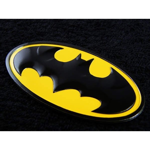 Decal dán kim loại hình biểu tượng batman