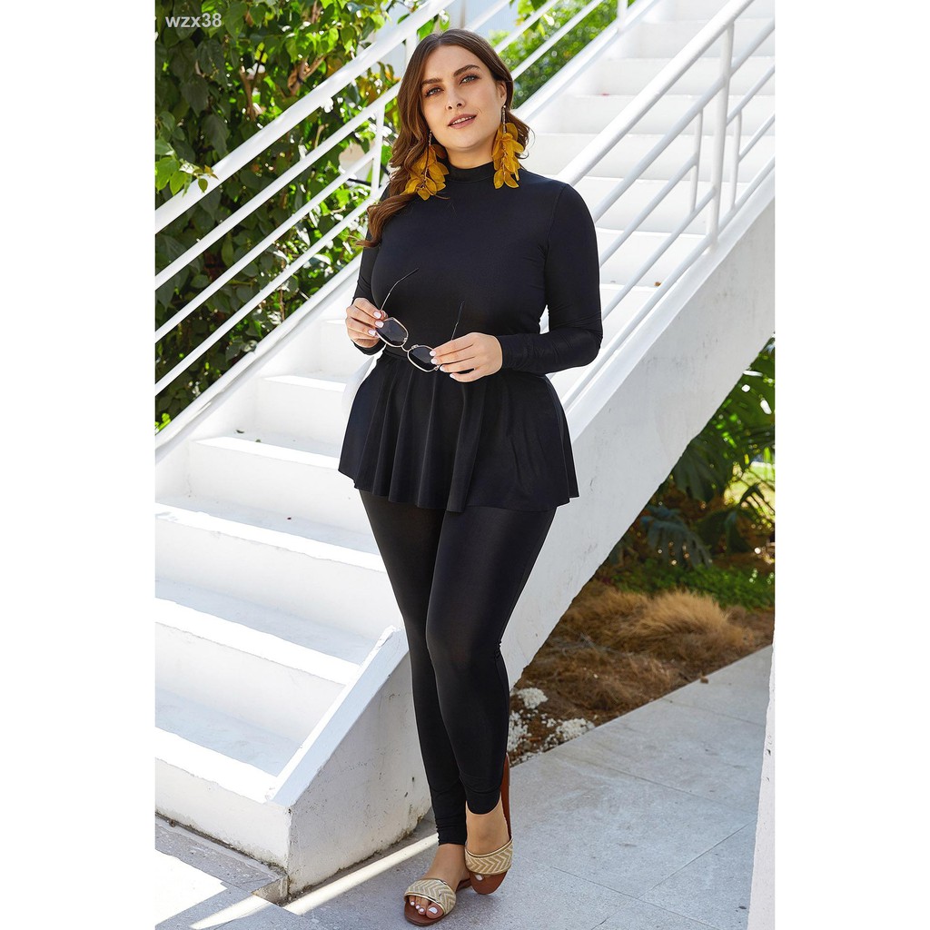 Đồ Bơi Một Mảnh Màu Đen Cho Phụ Nữ Hồi Giáo | BigBuy360 - bigbuy360.vn