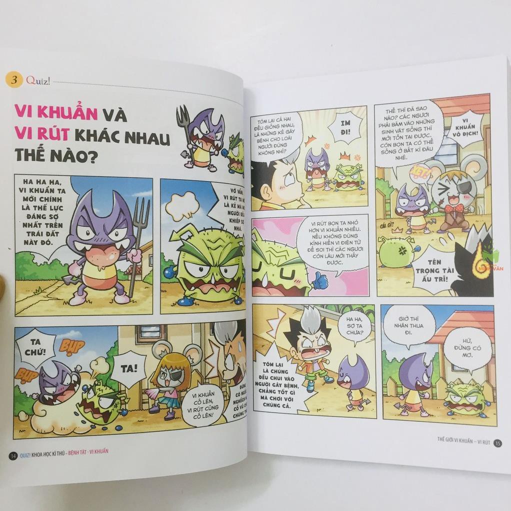 Sách – Quiz! Khoa Học Kì Thú (bộ 15 cuốn) - NXB Kim Đồng - Quyển lẻ tùy chọn