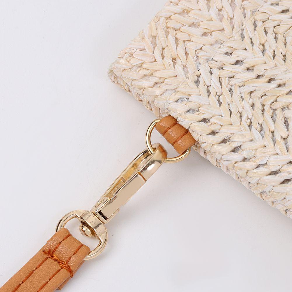 Túi Đeo Vai Đựng Điện Thoại Đan Mây Phong Cách Bohemia Thời Trang Mùa Hè