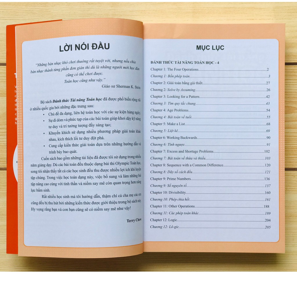 Sách: Đánh Thức Tài Năng Toán Học 4 - Sách tham khảo cho trẻ 10-12 tuổi