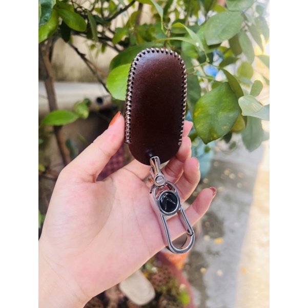 Bao da chìa khoá Vinfast Fadil bản độ lên star - top da thật 100%