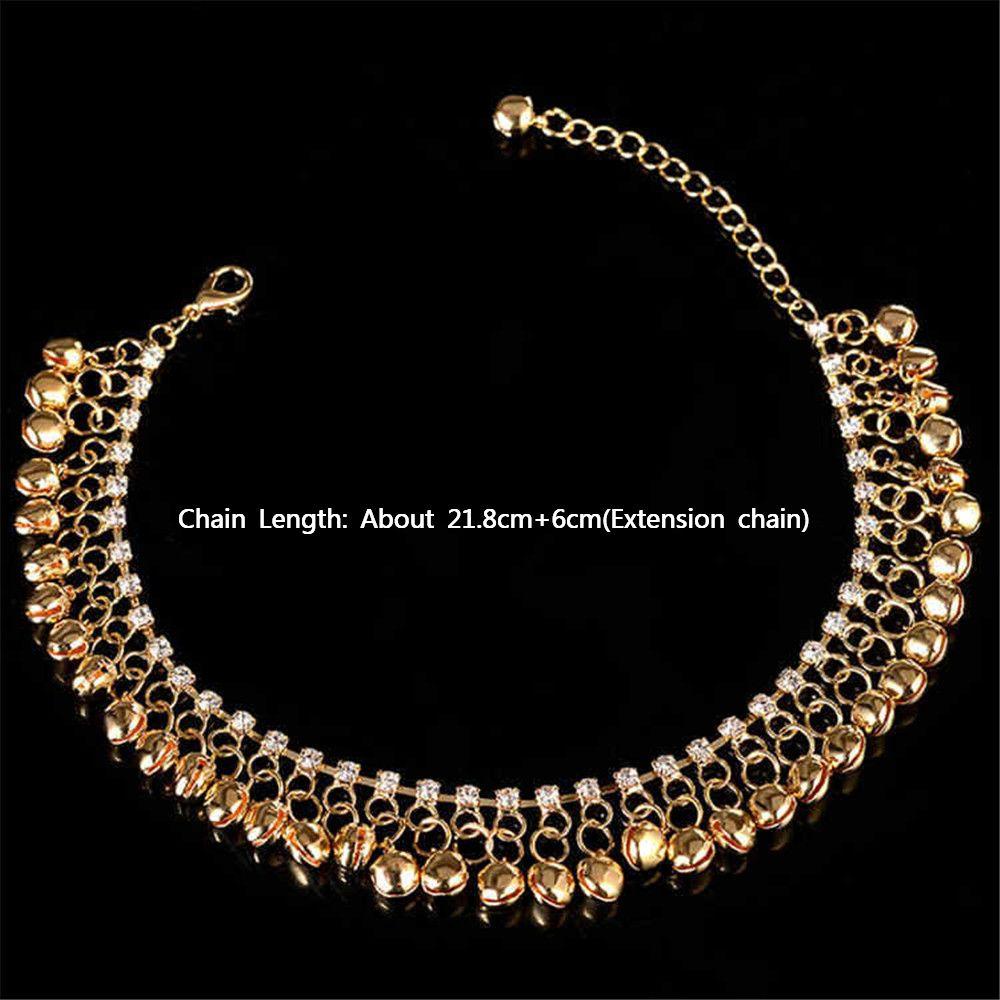 Lắc Chân Đính Tua Rua Bằng Hợp Kim Lãng Mạn Cá Tính Cho Nữ