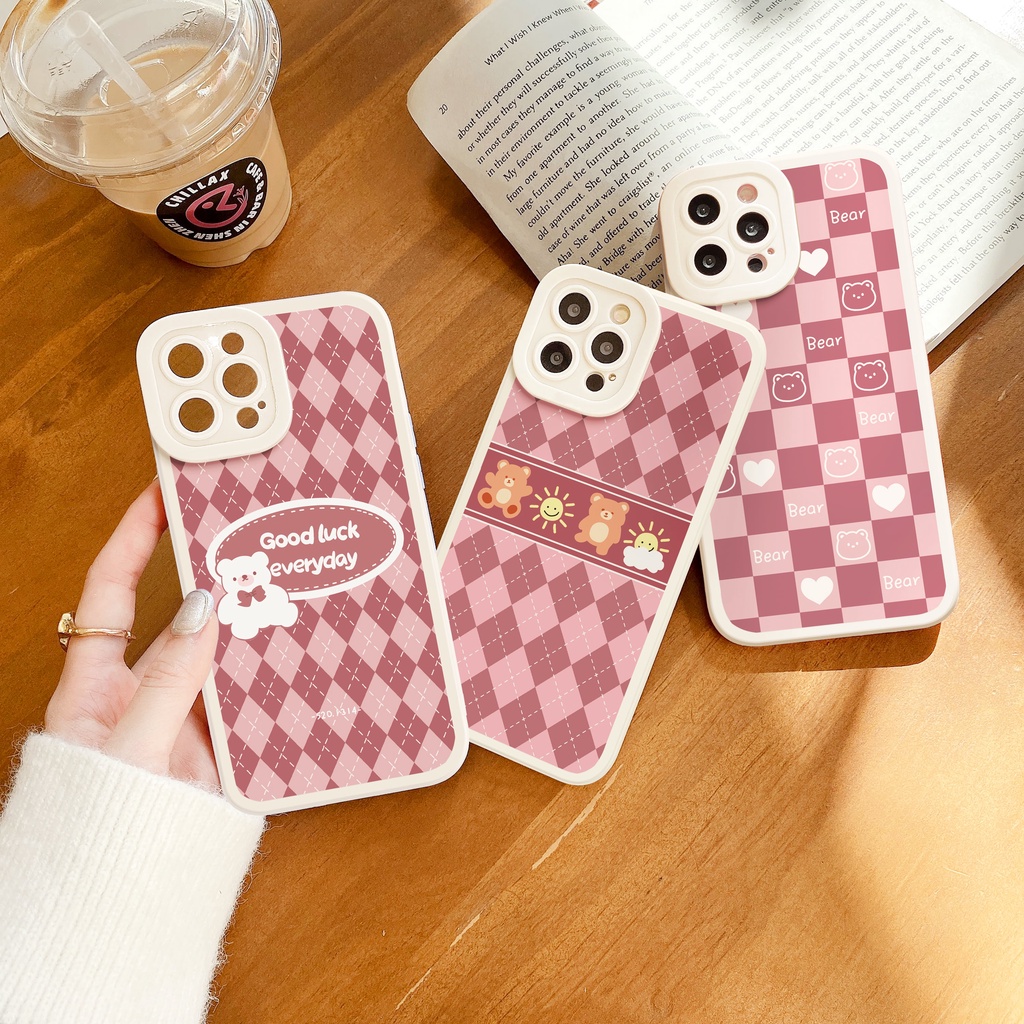 Ốp lưng iphone Good Bear cạnh vuông 6/6plus/6s/6splus/7/7plus/8/8plus/x/xs/11/12/13/14/pro/max/promax/plus/shin/case