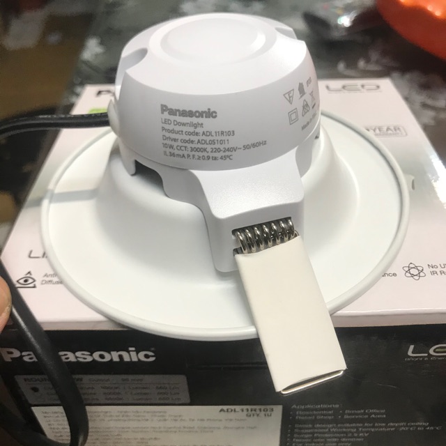 Đèn led âm trần Panasonic 5W ( tuổi thọ 25000 giờ)