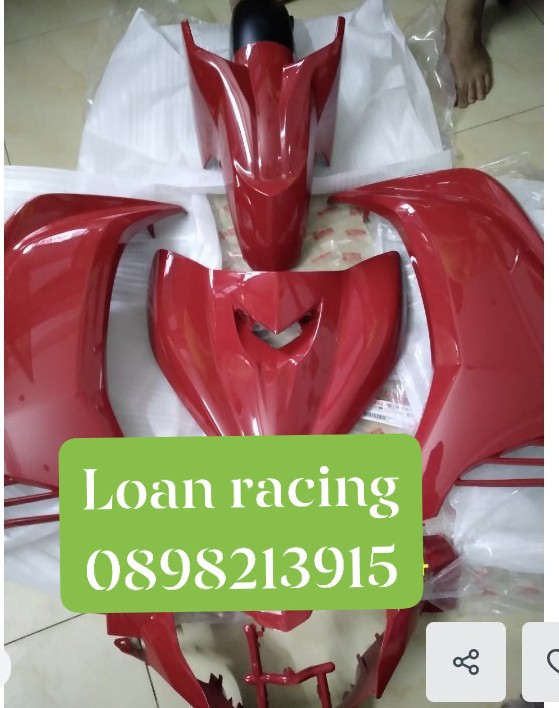 DÀN ÁO EXCITER 135 MÀU ĐỎ HÀNG ZIN CHÍNH HÃNG