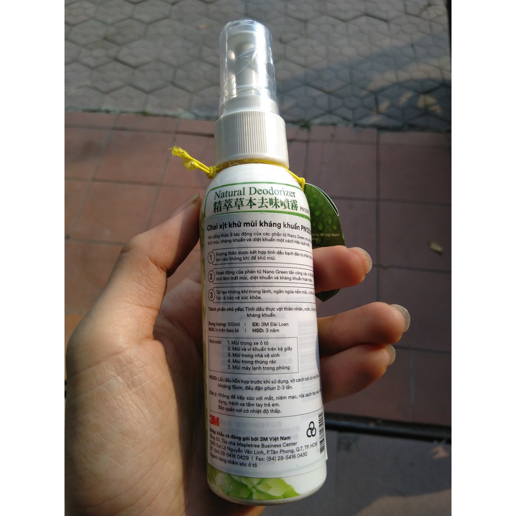 Dung dịch khử mùi 3M - Hương bạch đàn - PN12009