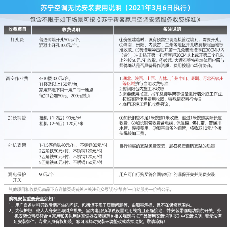 Suning cực nhỏ Biu điều hòa không khí lớn 1 hiệu ứng năng lượng mới KFR-26GW treo tần số/BU2(A3)NW