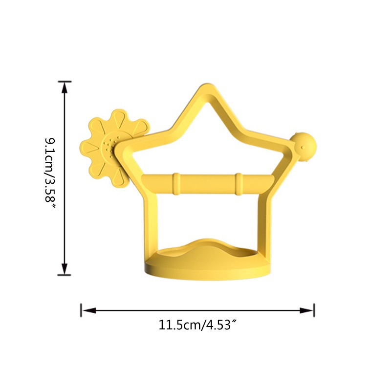 Vòng Tay Đồ Chơi Ngậm Nướu Bằng Silicone Đeo Cổ Tay Dành Cho Bé Sơ Sinh