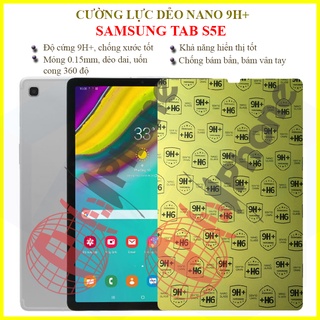 Dán cường lực dẻo nano trước sau Samsung Tab S5E T725 10.5 inch